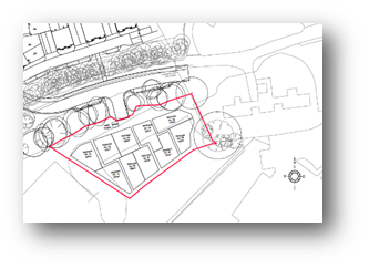 Park Prewett Allotment plan